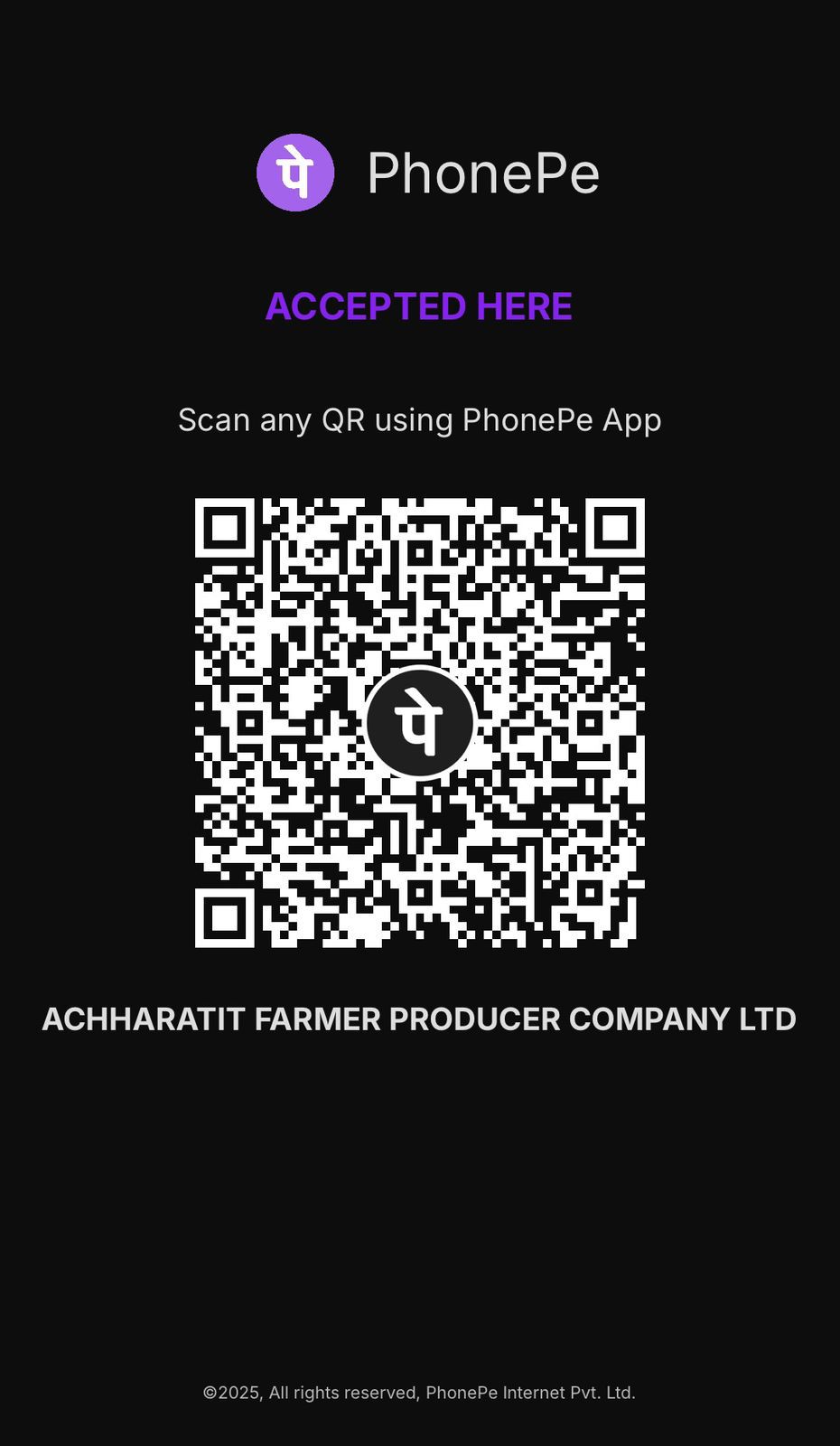 PhonePe QR Code